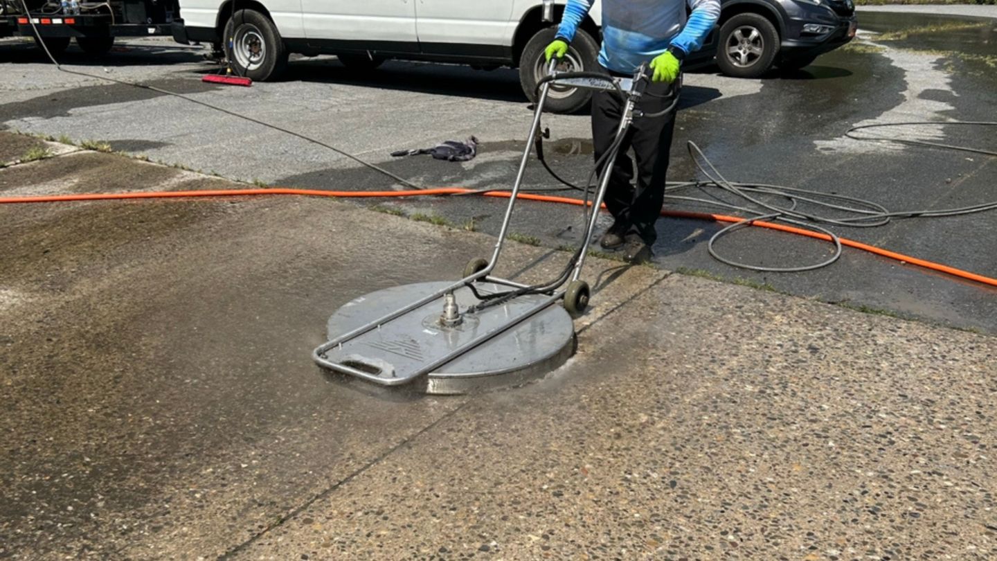 Parking Lot Cleaning
